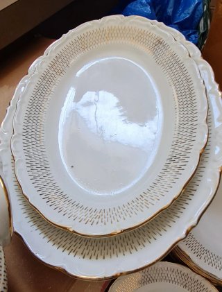 Vajilla Vintage Royal China 52 Piezas