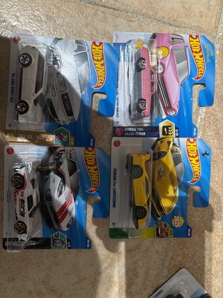 Lote 4 Coches Hot Wheels