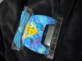 Mando Nintendo Switch Pikachu Azul
