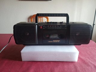 Radio Cassette Doble Sharp Negra