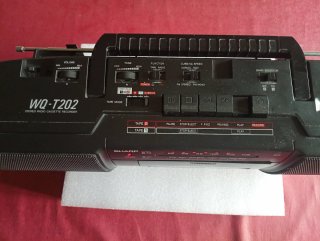 Radio Cassette Doble Sharp Negra