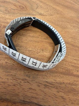 Pulsera Lotus Acero y Piel Hombre