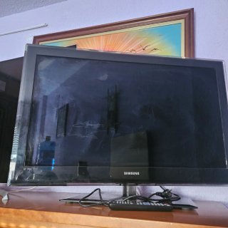 Televisor Samsung Negro/Plateado