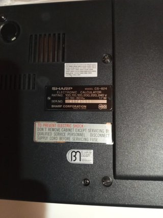 Sharp Compet-624 Calculadora Impresora