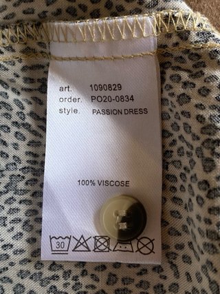 Vestido viscosa Eksept Talla S