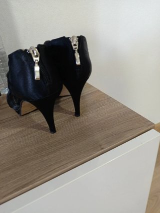 Zapatos de tacón fiesta Angel Alarcón negros
