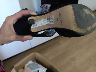 Zapatos de tacón fiesta Angel Alarcón negros