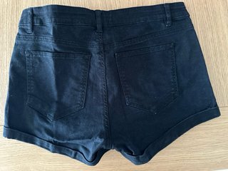 Pantalón corto negro H&M