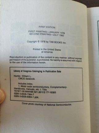 CMOS databook del 1978