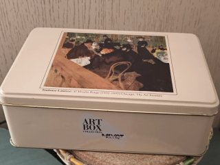 Caja Metálica Vintage Art Box Collection