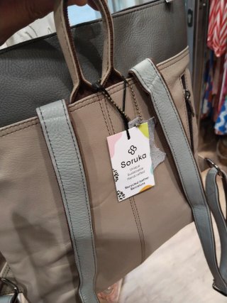 Mochila Soruka Verde y Amarilla