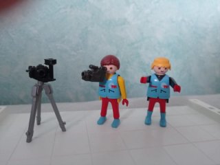 Playmobil TV Reporteros BB