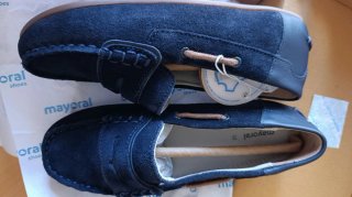 Mocassim Mayoral Azul Tamanho 32