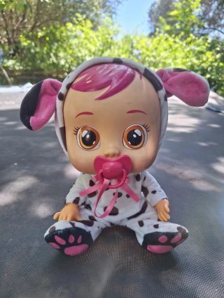Bebé Llorón con pijama de dálmata