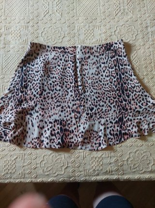 Falda estampado animal