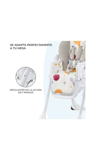 Trona infantil plegable y compacta