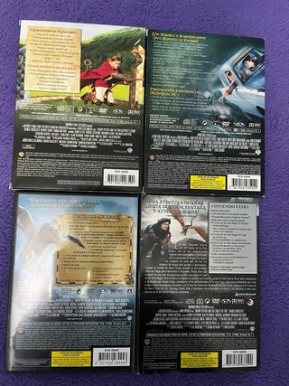 Lote 4 Películas DVD Harry Potter (Español)