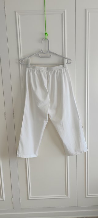 Pantalón pirata blanco