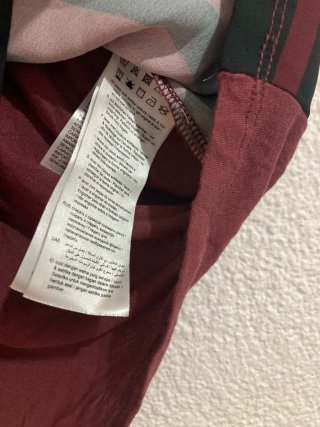 Camiseta manga larga edc rayas M
