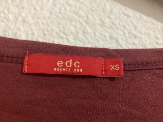 Camiseta manga larga edc rayas M