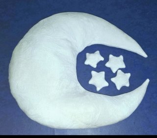 Cojín Luna y Estrellas Atrezzo Newborn