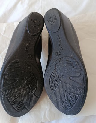 Zapatos estilo bailarina con cuña de Pitillos