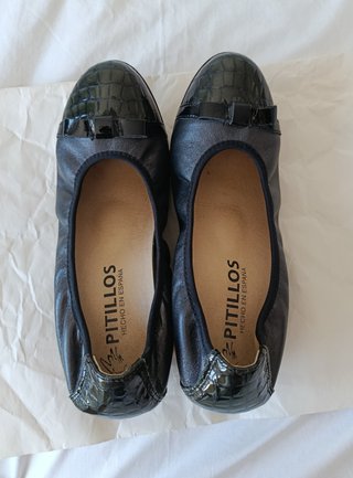 Zapatos estilo bailarina con cuña de Pitillos