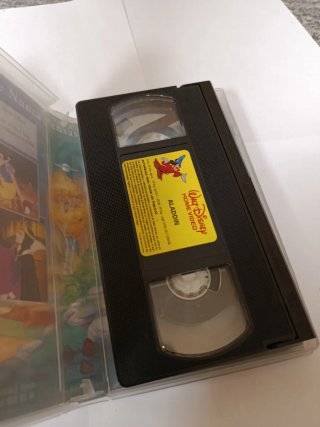 Cinta VHS Aladdin Walt Disney Los Clásicos