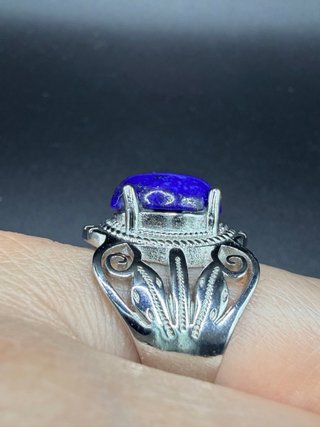 2 Anillos Ajustables de Lapislázuli y Cornalina