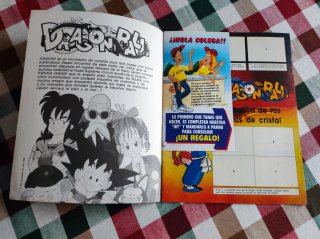 Álbum vacio Panini Dragon Ball 1986