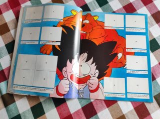 Álbum vacio Panini Dragon Ball 1986