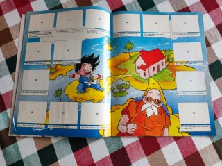 Álbum vacio Panini Dragon Ball 1986