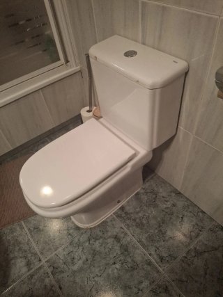 Por teforma,tarima, lámparas, aseos, bides, inodor