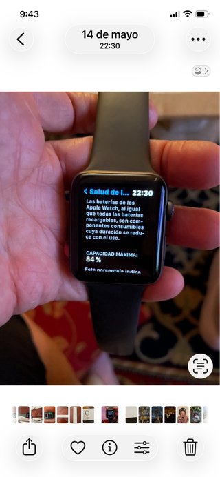 Apple Watch S3 Gris Espacial 42mm