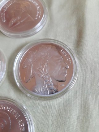 Conjunto de7 Monedas 1 oz de