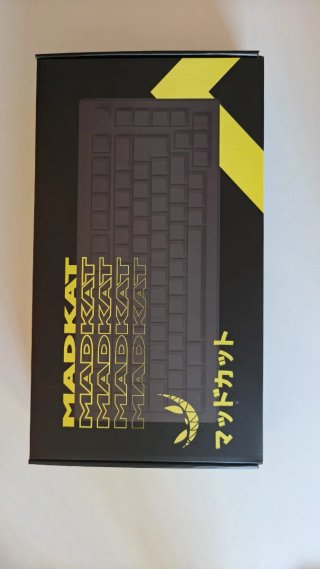 Teclado Madkat Rubius Amarillo y Morado