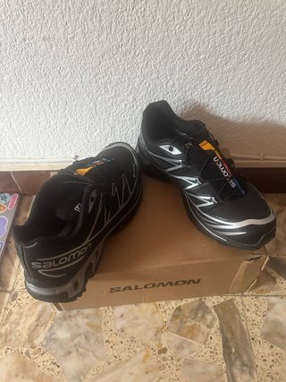 Zapatillas Salomon XT6 Gore-Tex Negras/Plata