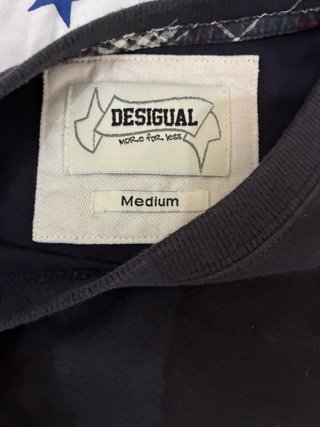 Camiseta Desigual azul oscuro