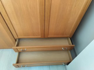 Armario madera 3 puertas
