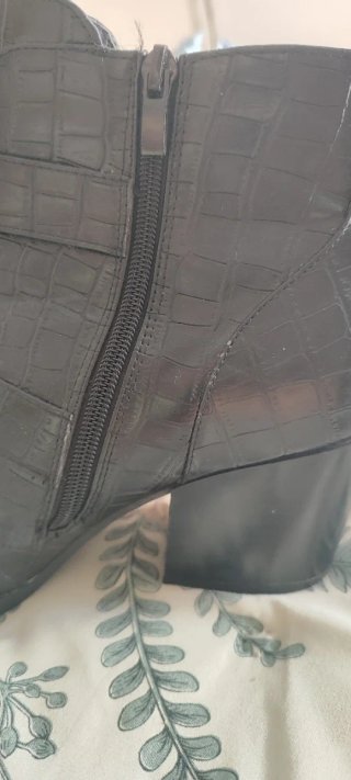 Botines tacón mujer negros