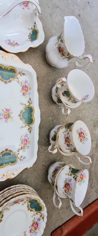 Juego de café Royal Albert 18 piezas