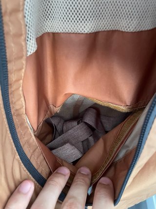Chubasquero Quechua Talla L Marrón