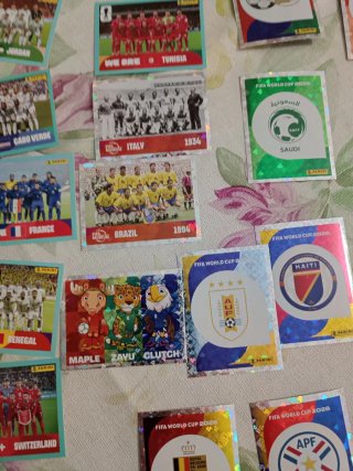 Lote 51 Stickers Mundial 2026 sin repetir