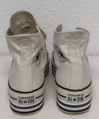 Sneakers Converse bianche con piattaforma Taglia 37.5