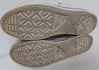 Sneakers Converse bianche con piattaforma Taglia 37.5