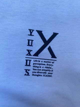 Camiseta YUXUS Blanca