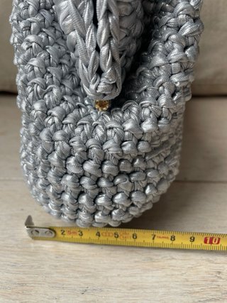 Bolso Clutch Plateado