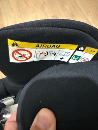 Silla de coche Isofix GB Negra