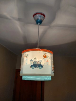Lámpara Infantil Dalber Colgante Police