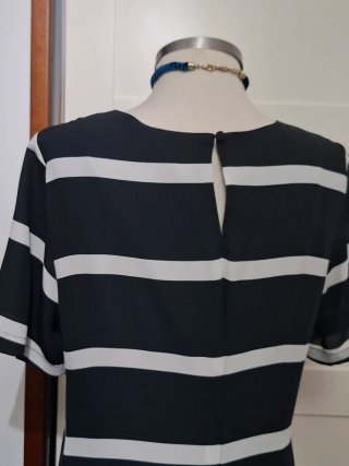 Vestido rayas talla 42